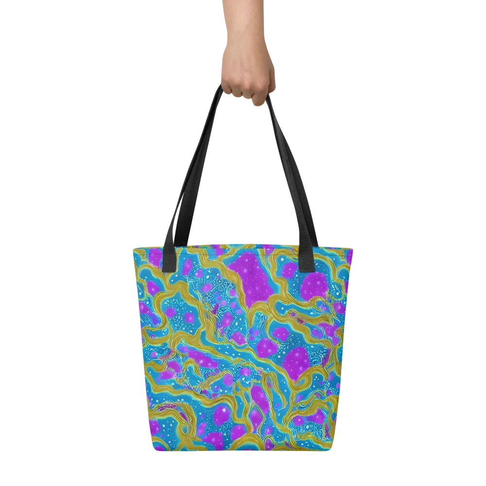Mystic Waves on Tote Bag — Front