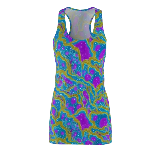 Mystic Waves on a Racerback Dress
