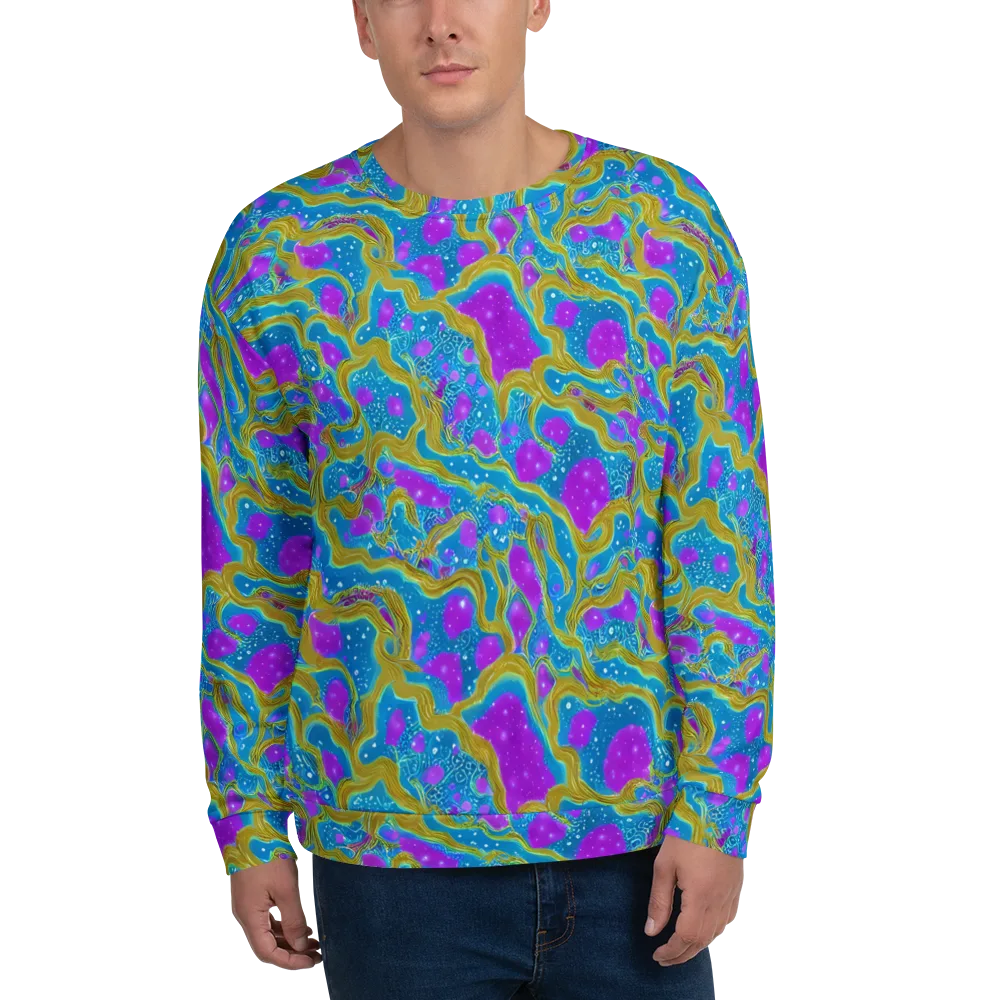 Mystic Waves on Sweatshirt — Front