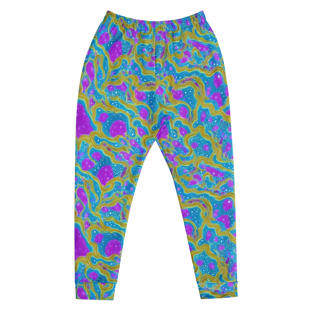 Mystic Waves on Men's Joggers — Front