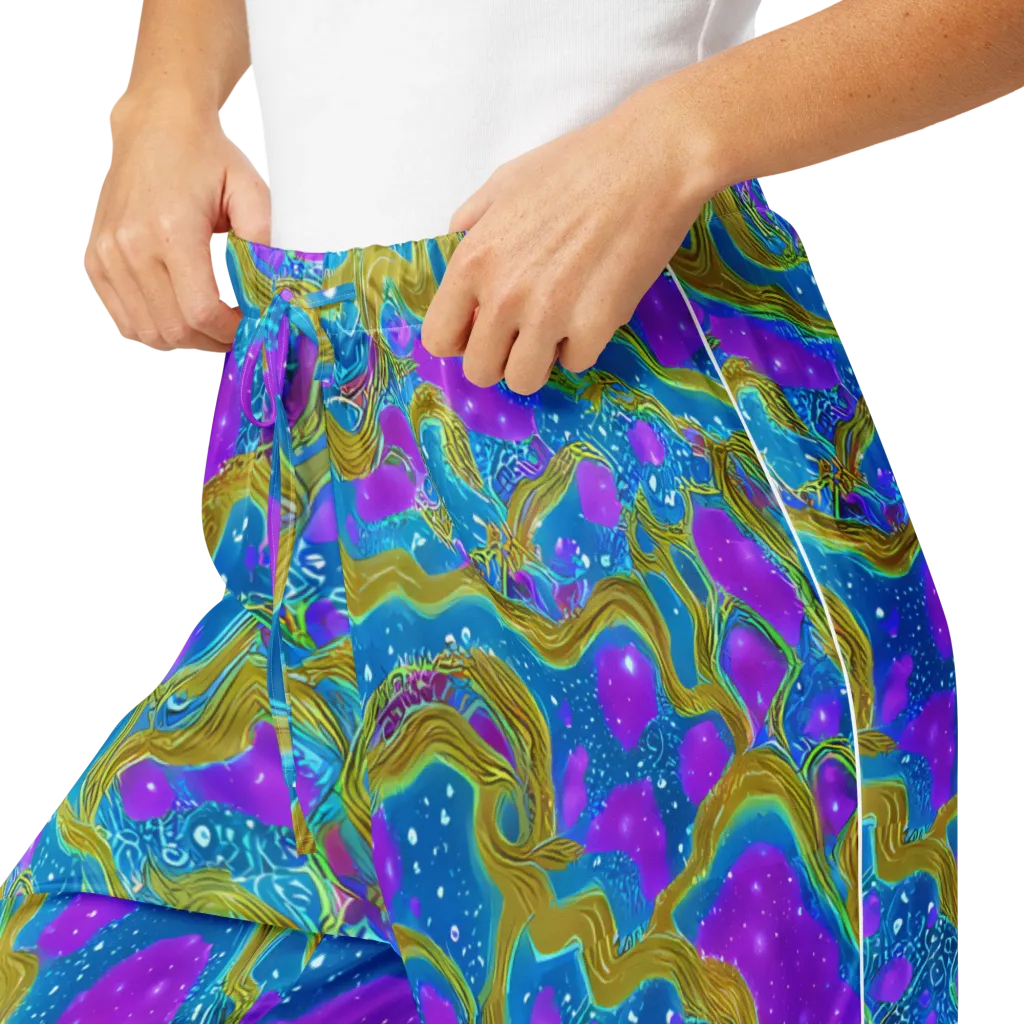 Mystic Waves on Women's Pajama Pants — Product details