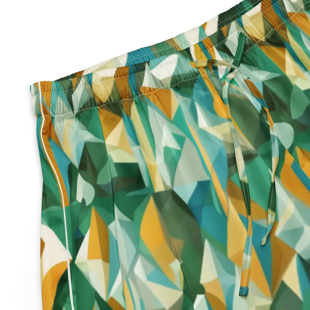 Emerald Facets on Women's Pajama Shorts — Product details