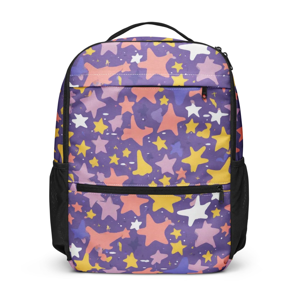Starry Confetti on Utility Backpack — Front