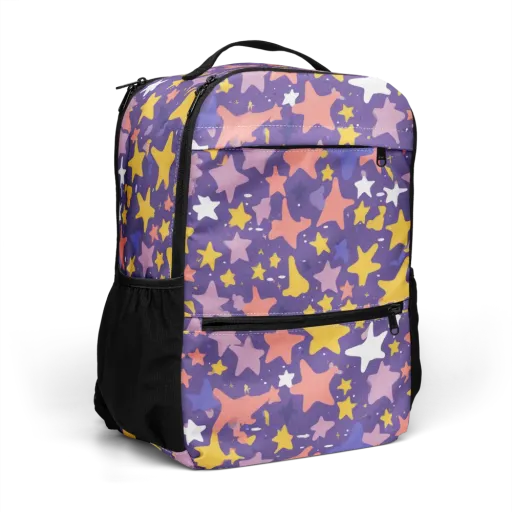 Starry Confetti on a Utility Backpack