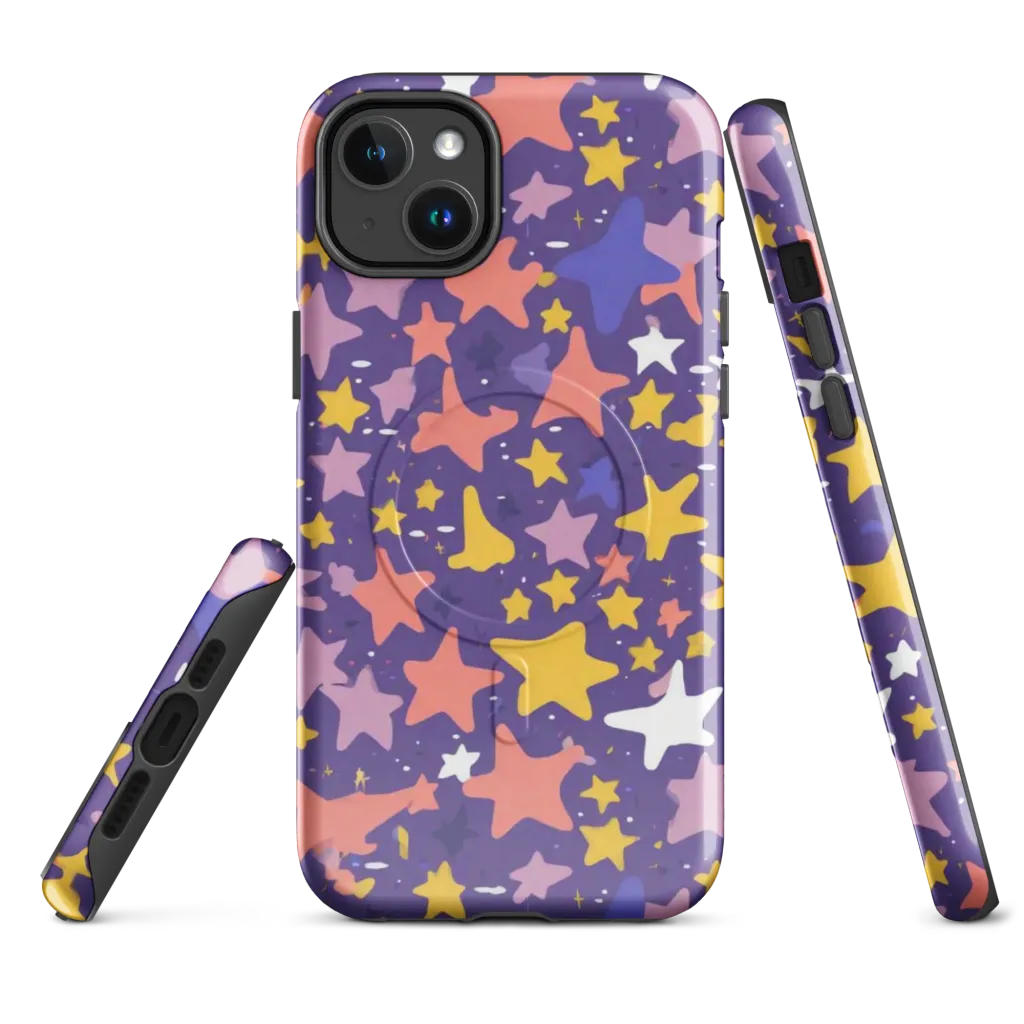 Starry Confetti on MagSafe Tough Case for iPhone® — Front