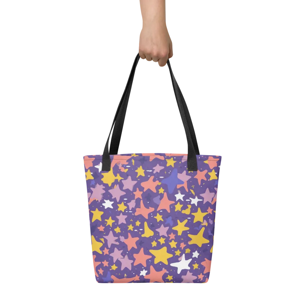 Starry Confetti on Tote Bag — Front