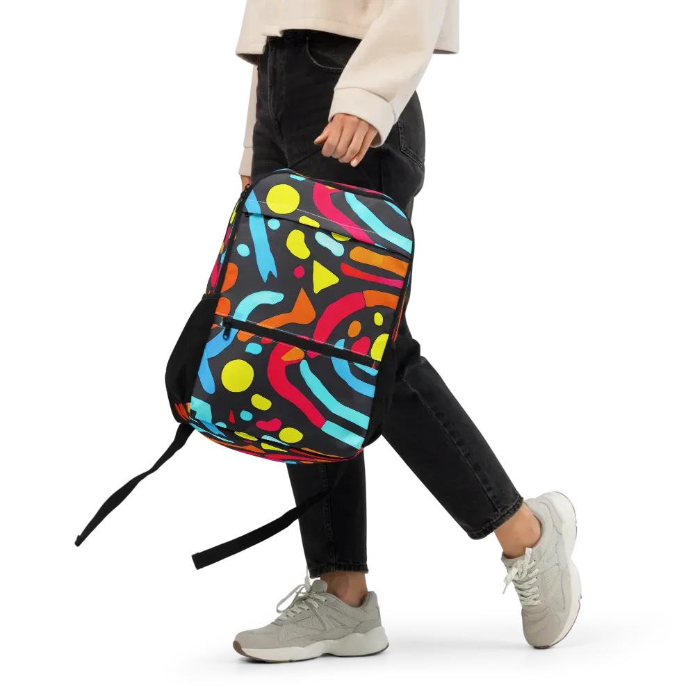 Midnight Stream on Utility Backpack — Front