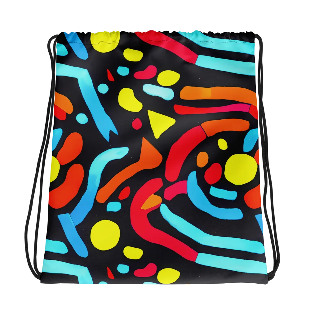Midnight Stream on Drawstring Bag — Photo