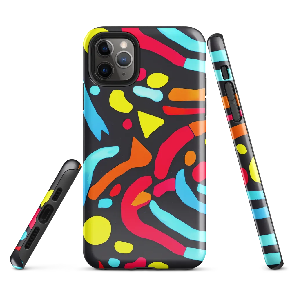 Midnight Stream on Tough Case for iPhone® — Front