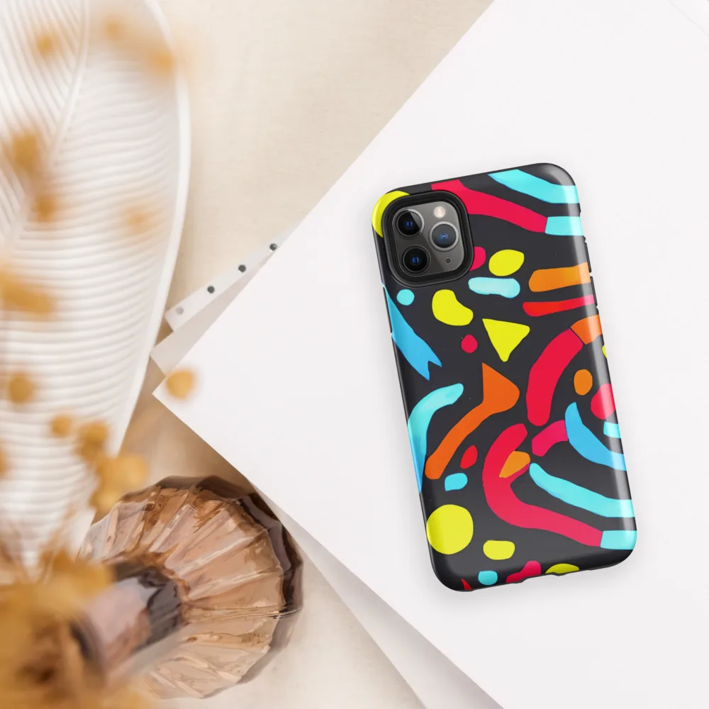 Midnight Stream on Tough Case for iPhone® — Front