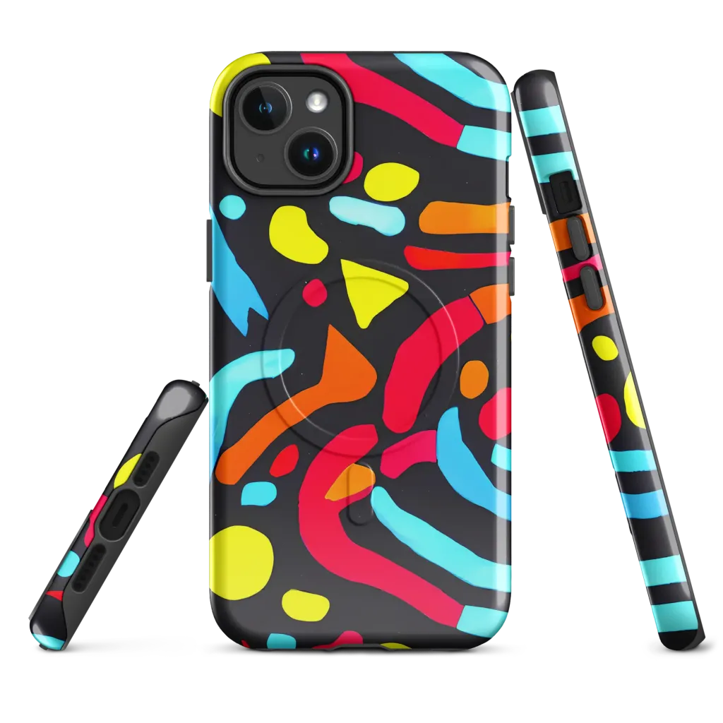 Midnight Stream on MagSafe Tough Case for iPhone® — Front