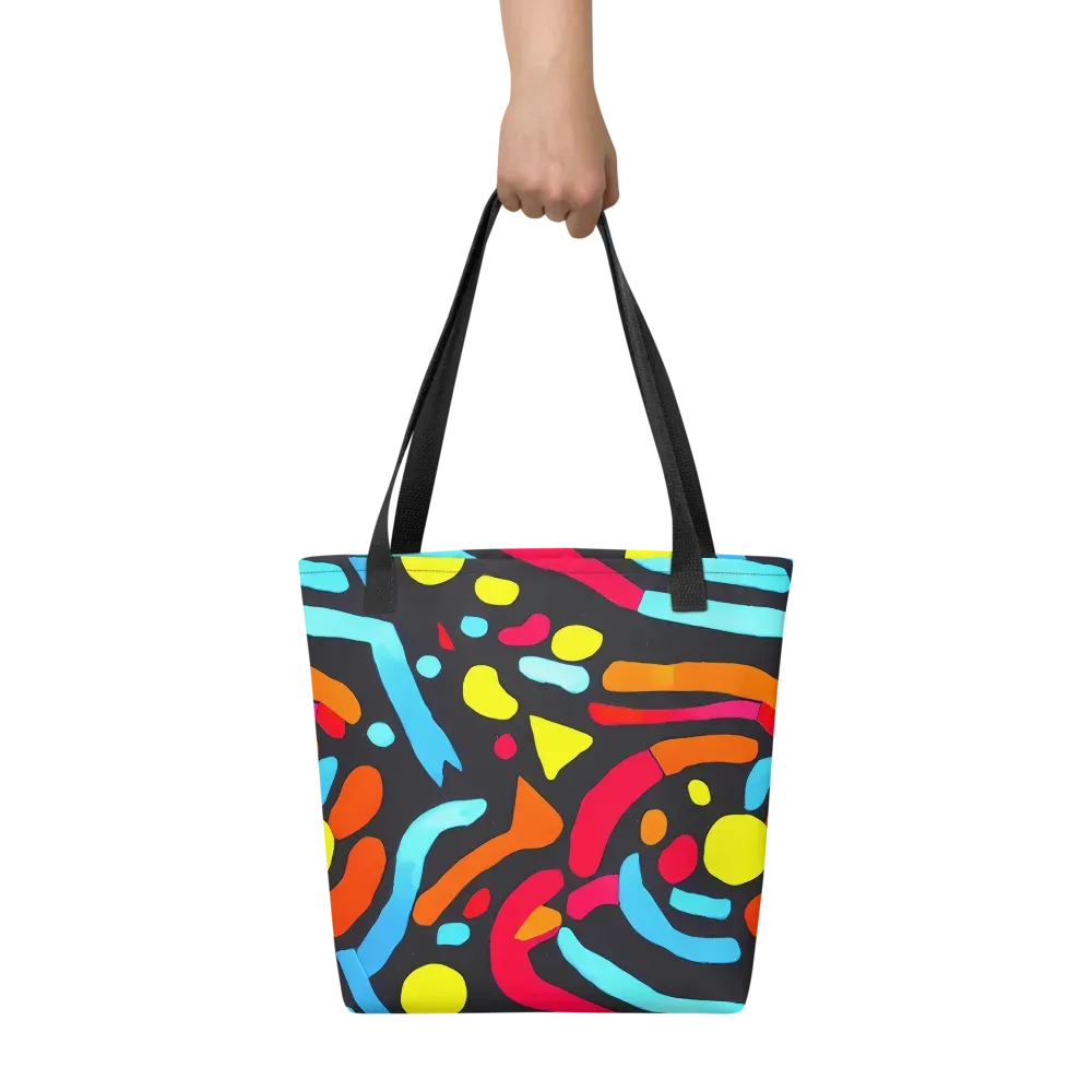 Midnight Stream on Tote Bag — Front