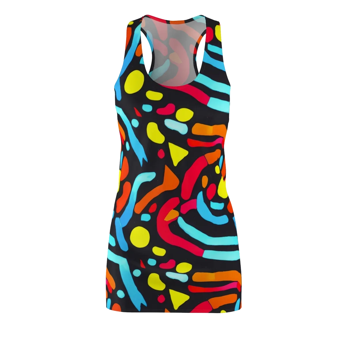 Midnight Stream on Racerback Dress — Front