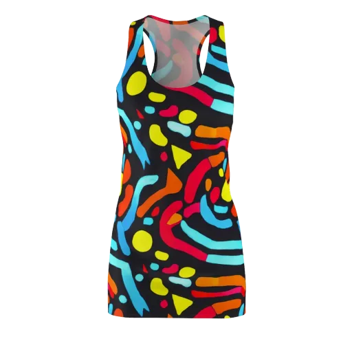 Midnight Stream on a Racerback Dress