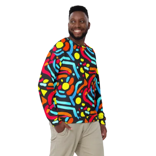 Midnight Stream on a Sweatshirt