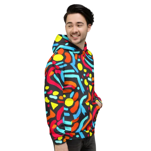 Midnight Stream on a Hoodie