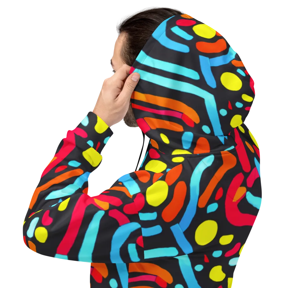 Midnight Stream on Hoodie — Back