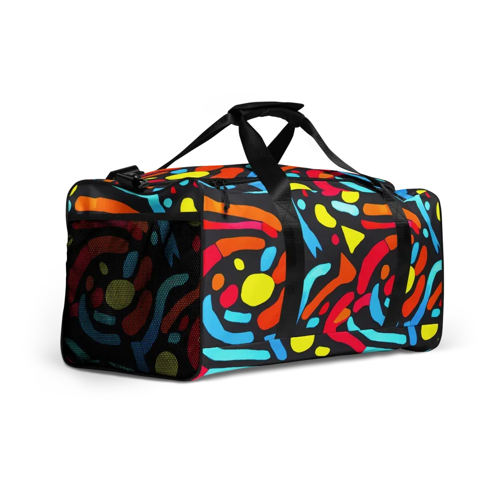 Midnight Stream on Duffle Bag — Right Front