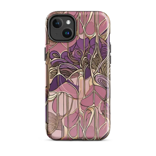 Mauve Filigree on a MagSafe Tough Case for iPhone®