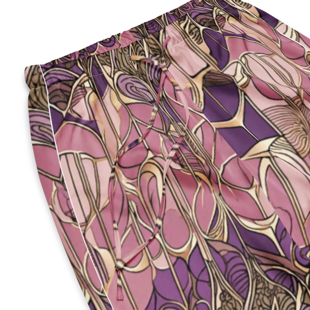Mauve Filigree on Women's Pajama Pants — Product details