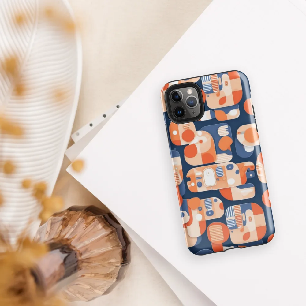 Modular Sunset on Tough Case for iPhone® — Front