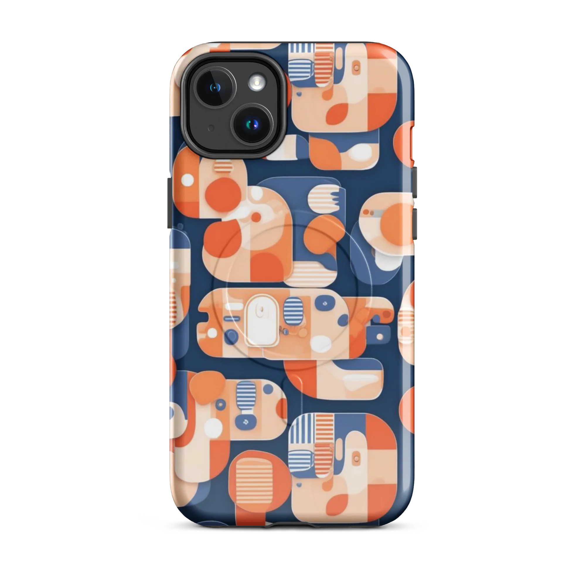Modular Sunset on MagSafe Tough Case for iPhone® — Front