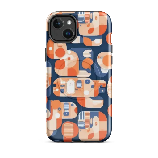 Modular Sunset on a MagSafe Tough Case for iPhone®