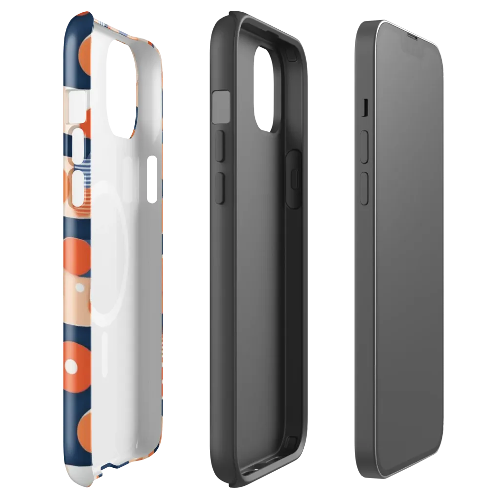 Modular Sunset on MagSafe Tough Case for iPhone® — Front