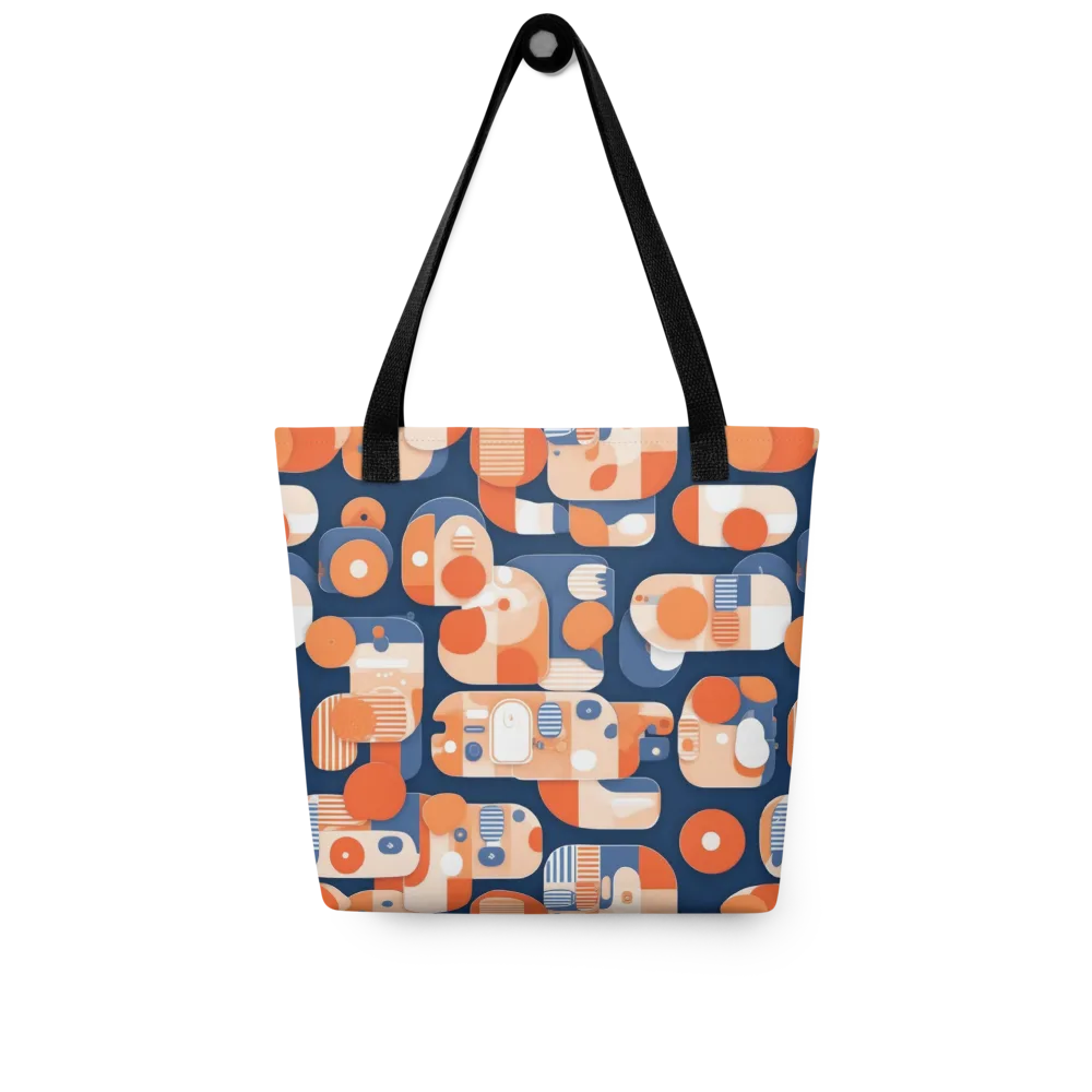 Modular Sunset on Tote Bag — Front