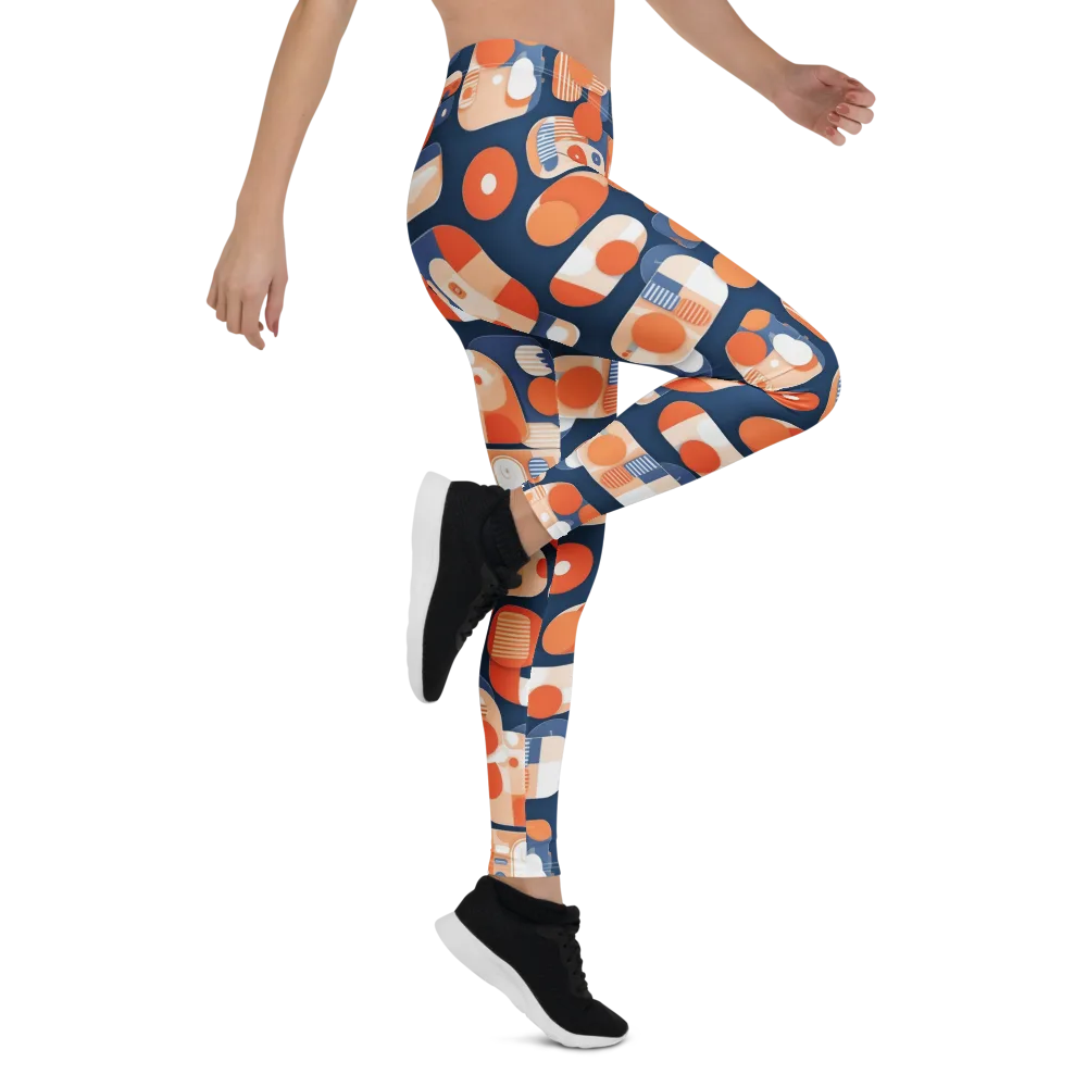 Modular Sunset on Leggings — Right