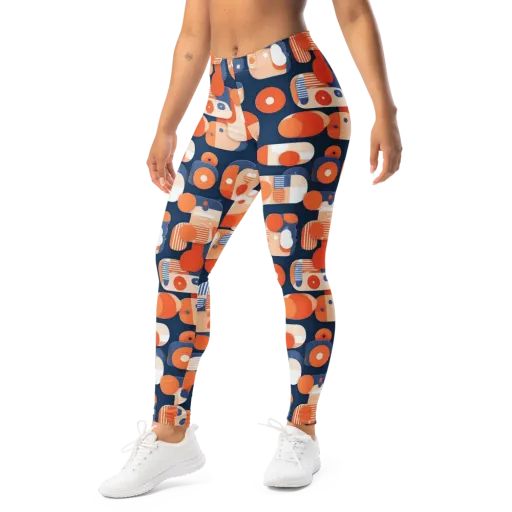 Modular Sunset on a Leggings