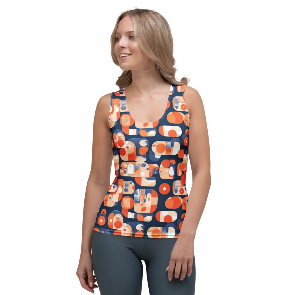 Modular Sunset on Women's Tank Top — Front