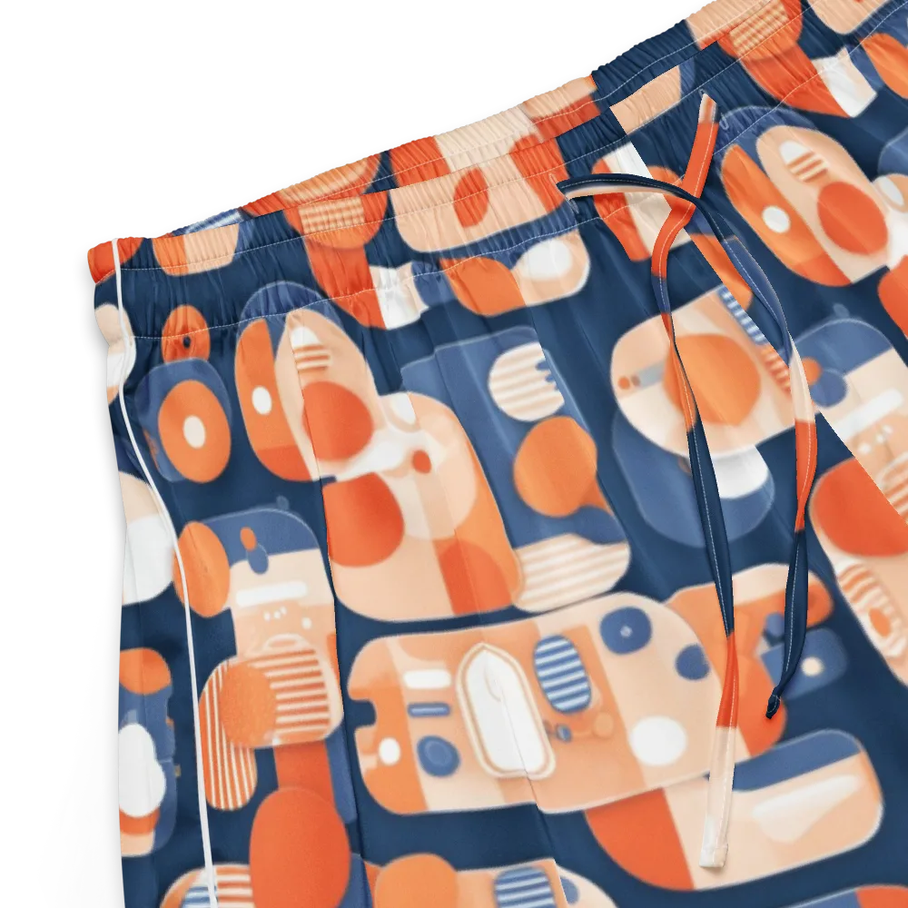 Modular Sunset on Women's Pajama Shorts — Product details