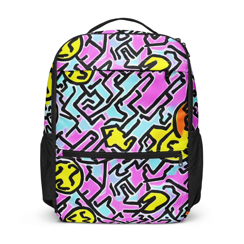 Punk Doodles on Utility Backpack — Front