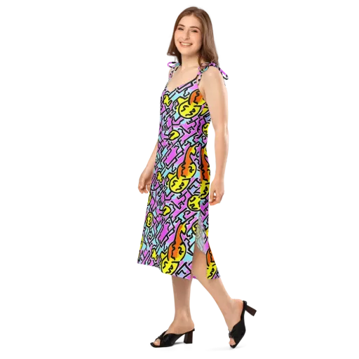 Punk Doodles on a Slip Dress