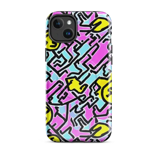 Punk Doodles on a MagSafe Tough Case for iPhone®