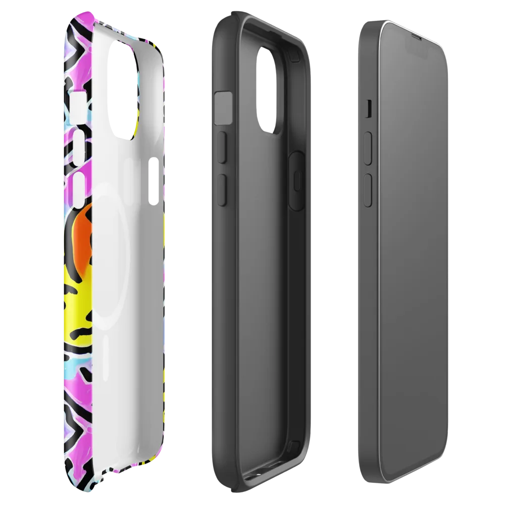 Punk Doodles on MagSafe Tough Case for iPhone® — Front