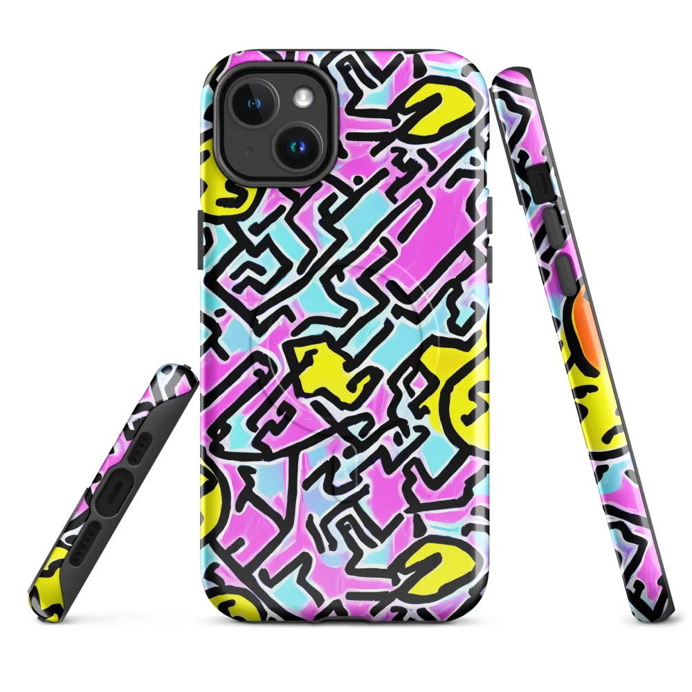 Punk Doodles on MagSafe Tough Case for iPhone® — Front
