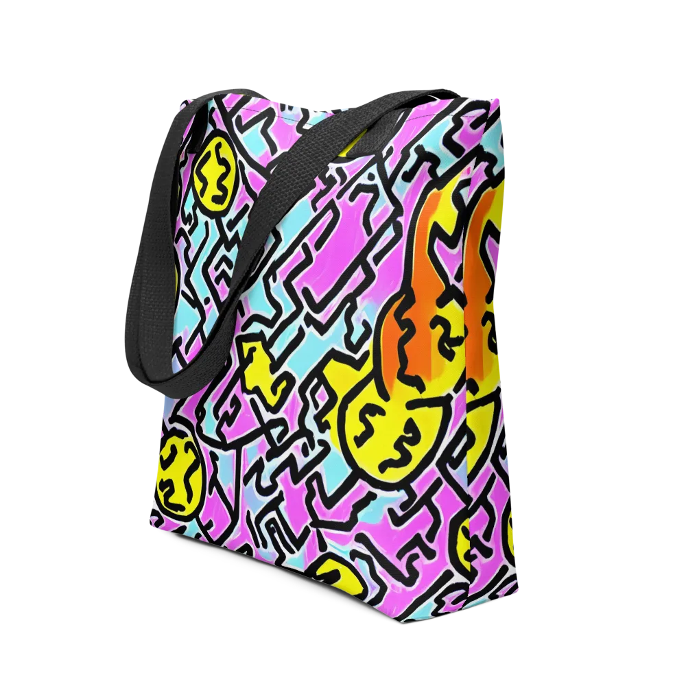 Punk Doodles on Tote Bag — Front