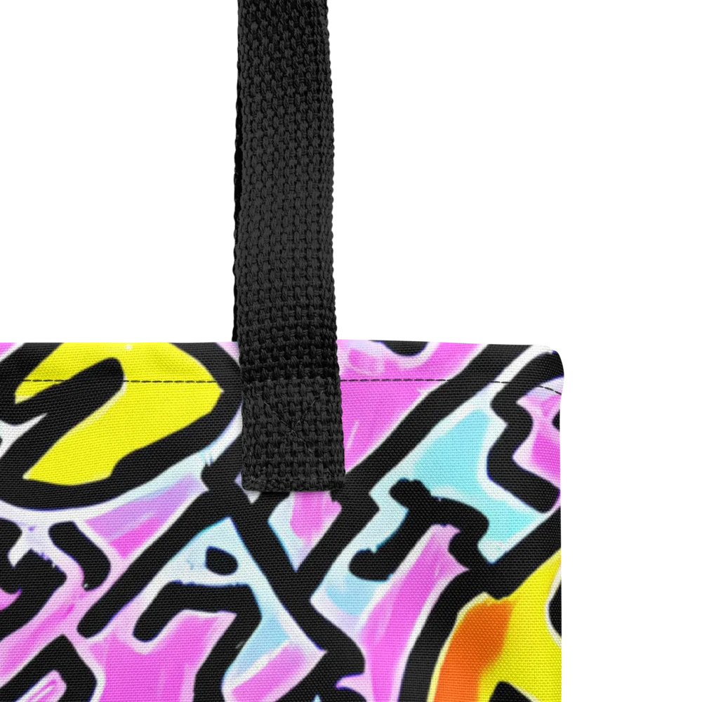 Punk Doodles on Tote Bag — Product details