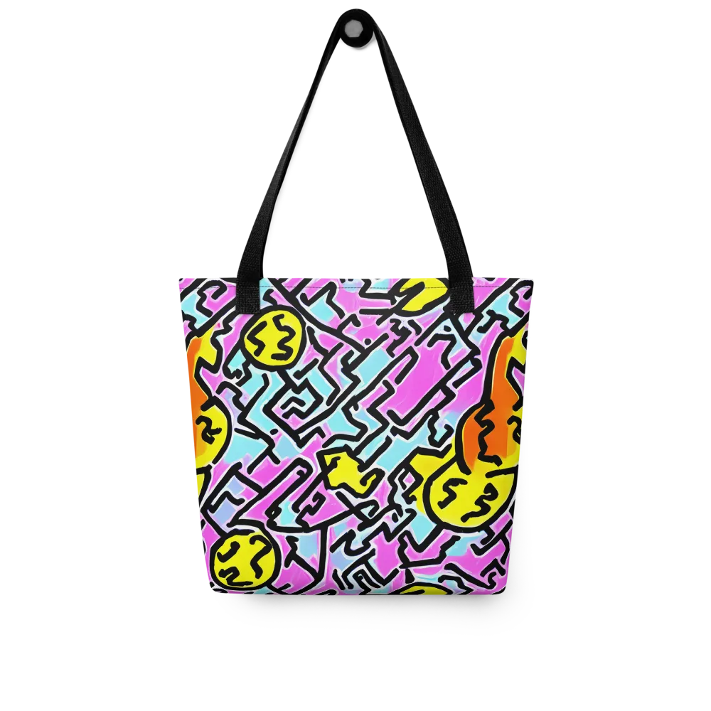Punk Doodles on Tote Bag — Front