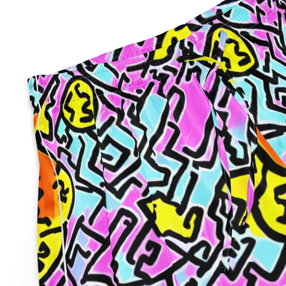 Punk Doodles on Women's Pajama Shorts — Product details