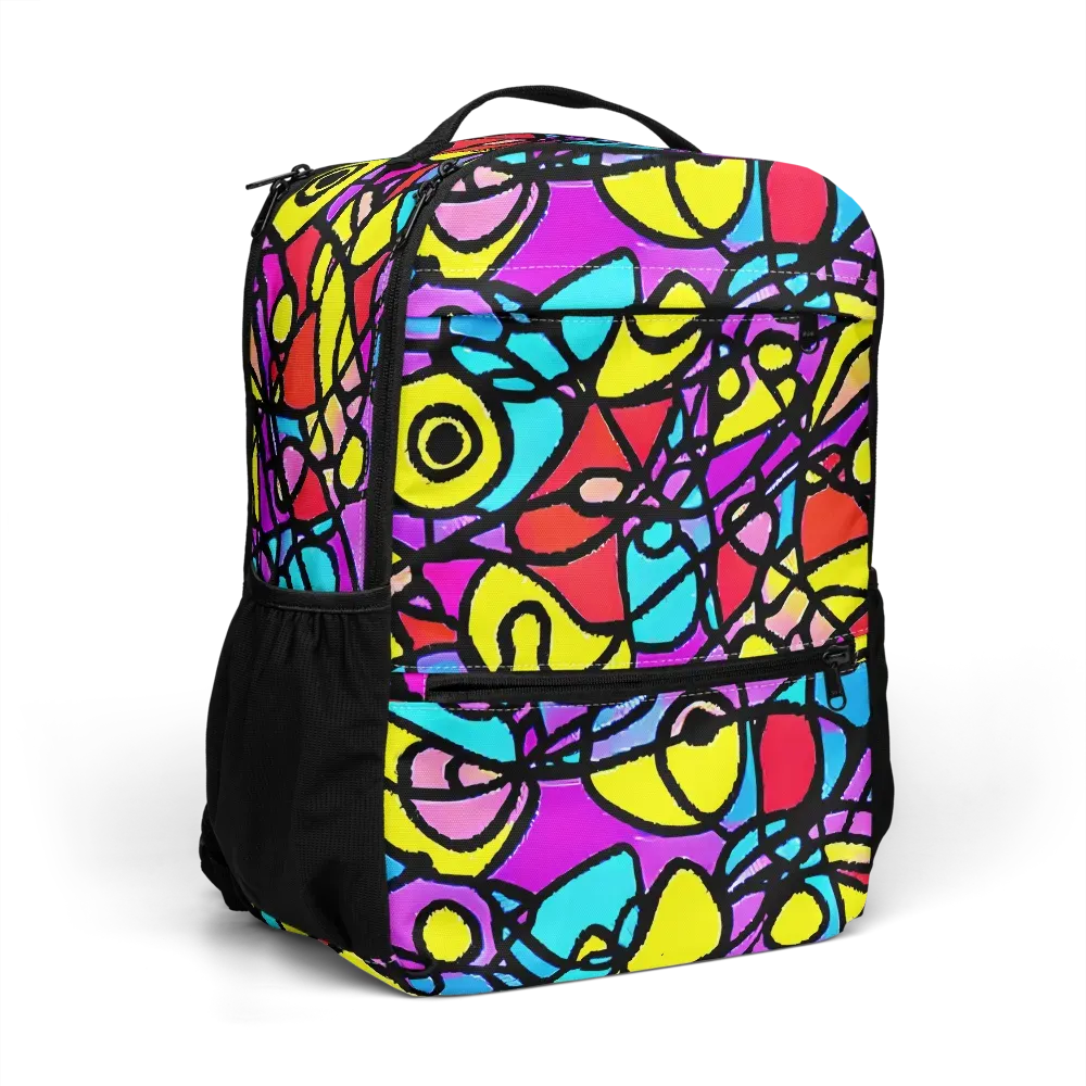 Radiant Chaos on Utility Backpack — Right Front