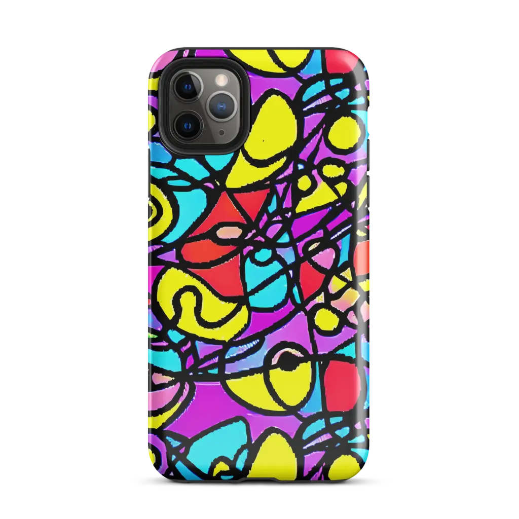 Radiant Chaos on Tough Case for iPhone® — Front
