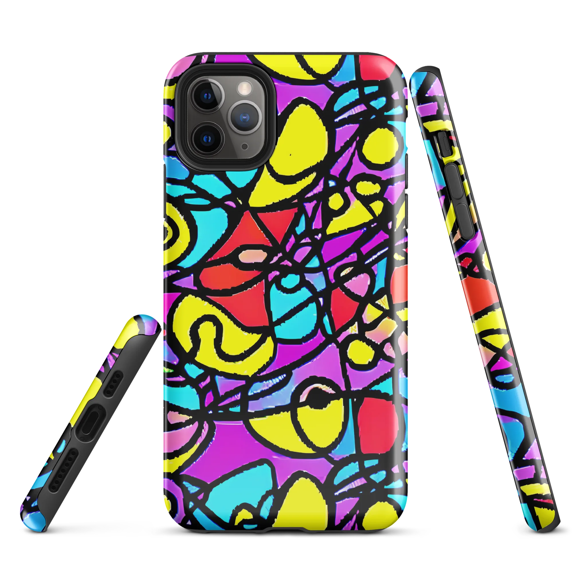 Radiant Chaos on Tough Case for iPhone® — Front