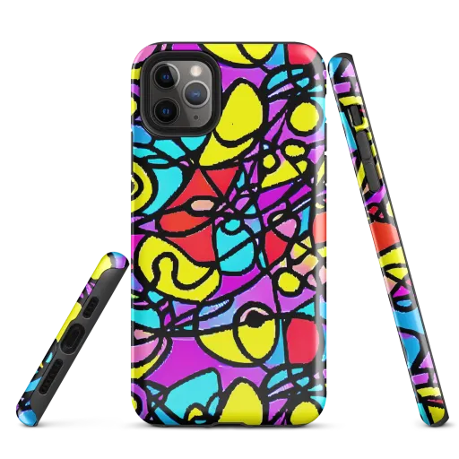 Radiant Chaos on a Tough Case for iPhone®