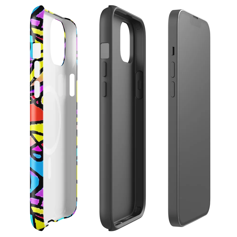 Radiant Chaos on MagSafe Tough Case for iPhone® — Front