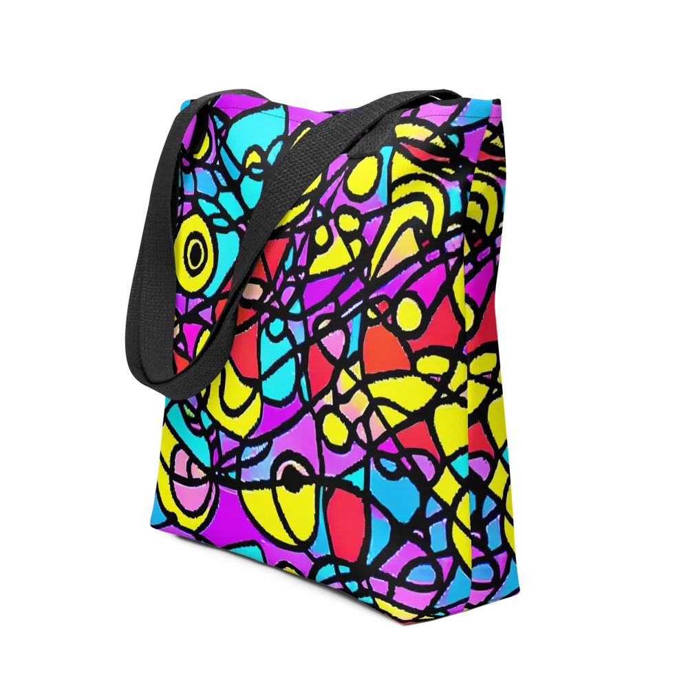 Radiant Chaos on Tote Bag — Front