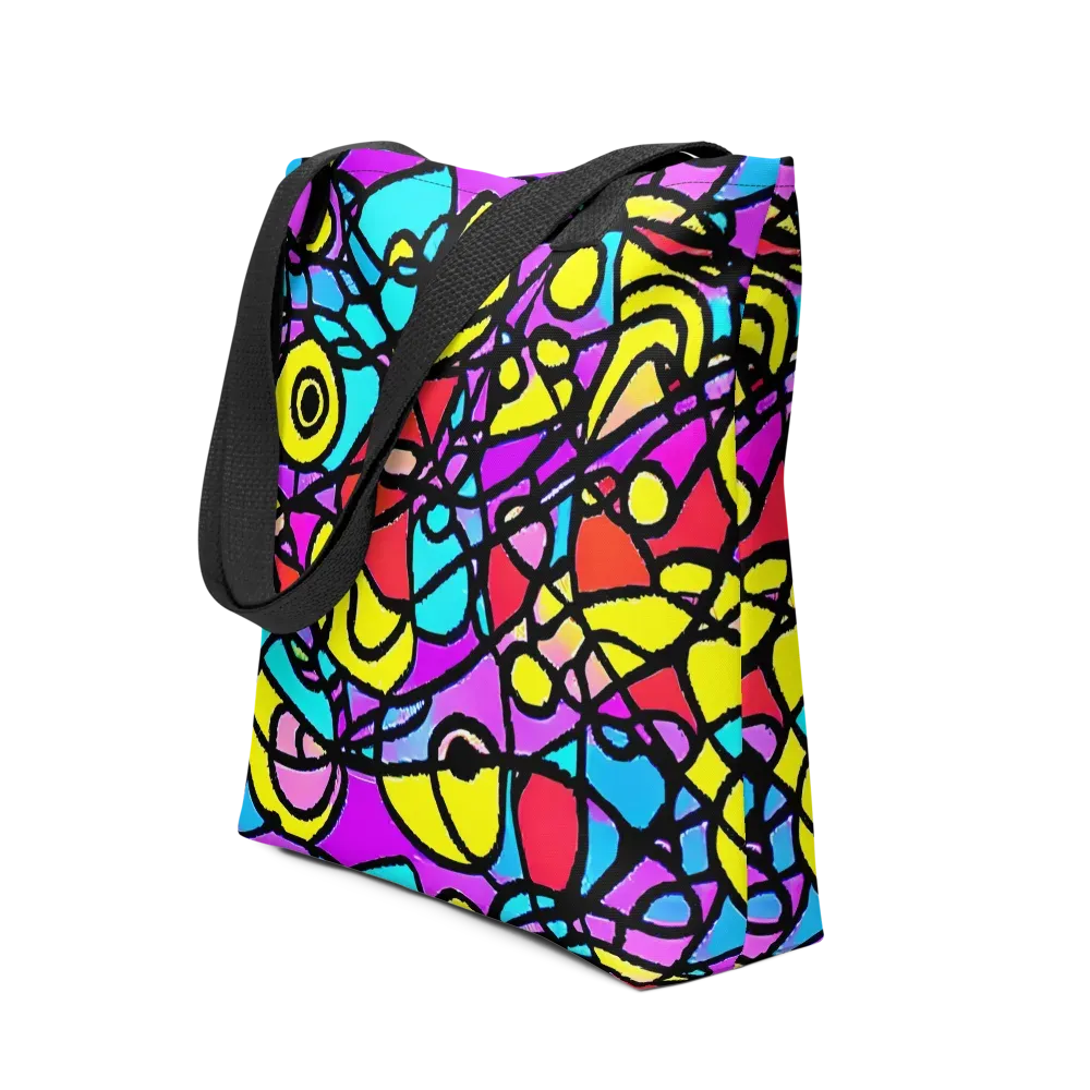 Radiant Chaos on Tote Bag — Front