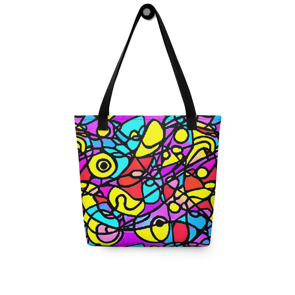Radiant Chaos on Tote Bag — Front
